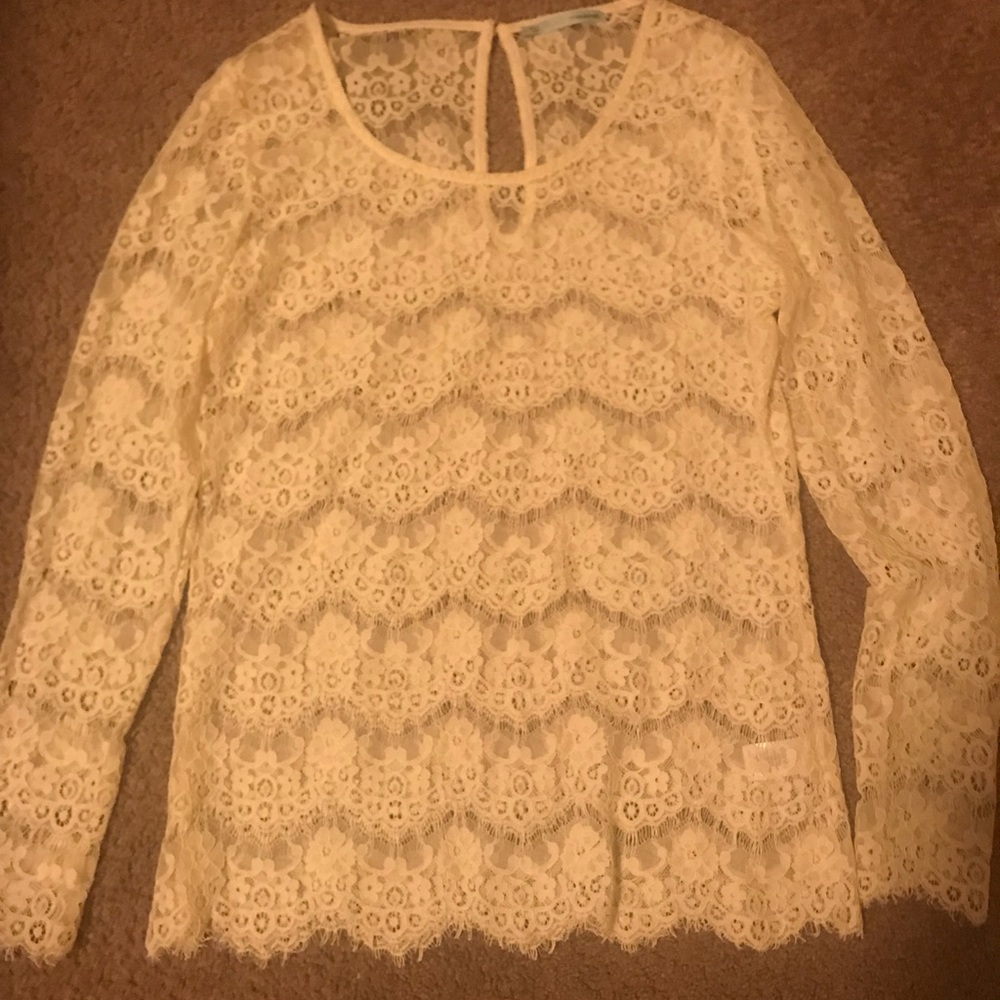 Lace long sleeve